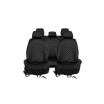 EVAtech ECO PRO autoistmekatted, 3 tk - must / mustad servad / mustad &otilde;mblused