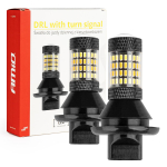 P&auml;evas&otilde;idutuled LED suunatulega 2in1 PY21W AMIO-02451