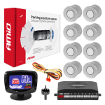 Parkimisandurite komplekt LED-GRAF, 8 h&otilde;bedast andurit 22 mm AMIO-01597