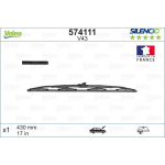 Klaasipuhasti Valeo Silencio Standart V43, 430 mm