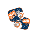 Auto k&uuml;lgmised p&auml;ikesesirmid 44x35 cm, 2 tk., Star Wars BB-8