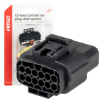 Veekindel 12-pin elektripistik, 2,2 mm AMIO-04352