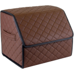 EVAtech pagasiruumi korraldaja ECO S 30x30x35 cm - pruun / mustad servad / pruunid &otilde;mblused / must sisemus