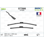 Puhastite komplekt Valeo Silencio VF906, 550/400 mm