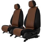 EVAtech ECO Basic istmekatted, 2 tk - pruun / pruunid servad / pruunid &otilde;mblused