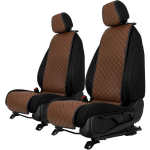 EVAtech ECO Basic istmekatted, 2 tk- pruun / mustad servad / pruunid &otilde;mblused