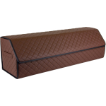 EVAtech pagasiruumi korraldaja ECO XXL 30x30x100 cm - pruun / mustad servad / pruunid &otilde;mblused / must sisemus