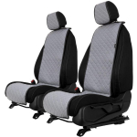 EVAtech ECO Basic istmekatted, 2 tk - hall / mustad servad / hallid &otilde;mblused