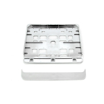 Mootorratta numbrim&auml;rgi hoidik &ndash; kroomitud, AMIO-01167