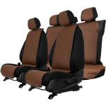 EVAtech ECO Basic istmekatted, 3 tk - pruun / pruunid servad / pruunid &otilde;mblused