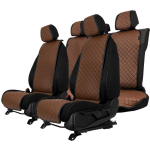 EVAtech ECO Basic istmekatted, 3 tk - pruun / mustad servad / pruunid &otilde;mblused