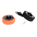 Poleerimisk&auml;snade komplekt, 3 tk. 150 mm koos M14 adapteriga AMIO-03703