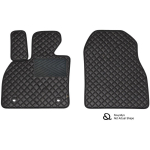 Ekonahast matid QuiltyMats FIAT PANDA 2003-2012a. (Van) (Must / mustad &otilde;mblused)