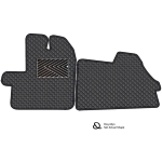 Ekonahast matid QuiltyMats MERCEDES-BENZ SPRINTER 2006-2018a. (3 kohaline) (Must / hallid &otilde;mblused)