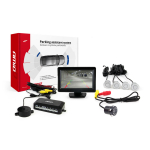 Parkimisabis&uuml;steem TFT01 4.3" HD-307-IR kaameraga, 4 h&otilde;bedast andurit 22 mm