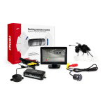 Parkimisabis&uuml;steem TFT01 4.3" HD-307-IR kaameraga, 4 valget andurit 22 mm