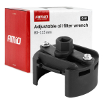 Reguleeritav &otilde;lifiltri mutriv&otilde;ti, 80-115 mm, CrV AMIO-04955