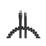 USB-kaabel - micro USB, vedruga 120 cm UC-12 AMIO-02529