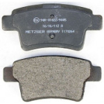 Piduriklotsi komplekt, ketaspidur METZGER 1170264