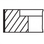 Kolvir&otilde;ngakomplekt MAHLE ORIGINAL 034 74 N2