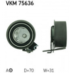 Pingutusrull, hammasrihm SKF VKM 75636
