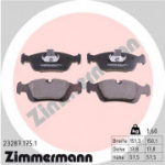 Piduriklotsi komplekt, ketaspidur ZIMMERMANN 23287.175.1