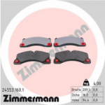 Piduriklotsi komplekt, ketaspidur ZIMMERMANN 24553.160.1