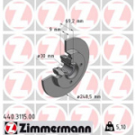 Piduriketas ZIMMERMANN 440.3115.00