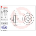 Piduriketas BREMBO 08.C650.11