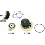Veepump + hammasrihmakomplekt MAPCO 41722