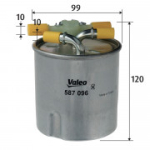 K&uuml;tusefilter VALEO 587096