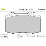 Piduriklotsi komplekt,ketaspidur VALEO 301445