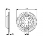 Piduriketas BOSCH 0 986 479 T06