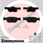 Piduriklotsi komplekt, ketaspidur ZIMMERMANN 26174.145.1