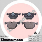 Piduriklotsi komplekt, ketaspidur ZIMMERMANN 21487.170.1