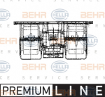 Salongipuhur HELLA 8EW 009 160-721