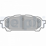 Piduriklotsi komplekt, ketaspidur DELPHI LP1822