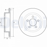 Piduriketas DELPHI BG4648