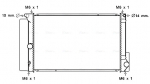 Radiaator, mootorijahutus AVA QUALITY COOLING TO2691