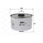 K&uuml;tusefilter VALEO 587183