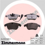 Piduriklotsi komplekt,ketaspidur ZIMMERMANN 24333.900.1