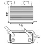 &Otilde;liradiaator, automaatkast MAHLE ORIGINAL CLC 228 000P