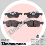 Piduriklotsi komplekt, ketaspidur ZIMMERMANN 22748.165.1