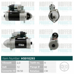 Starter HOFFER H5010293