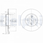 Piduriketas DELPHI BG3186