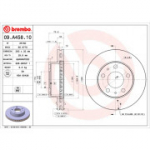 Piduriketas BREMBO 09.A458.10