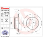Piduriketas BREMBO 09.A453.21