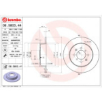 Piduriketas BREMBO 08.5803.41