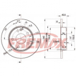 Piduriketas FREMAX BD-0112