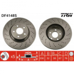 Piduriketas TRW DF4148S